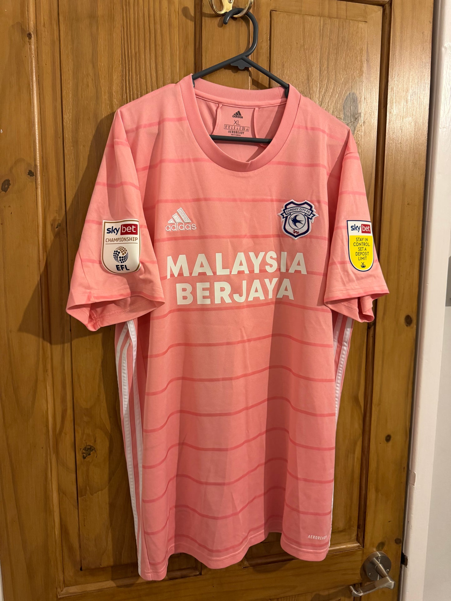 Cardiff City Football Shirt - 2021 / 2022 - Away - XL - #8 Joe Ralls