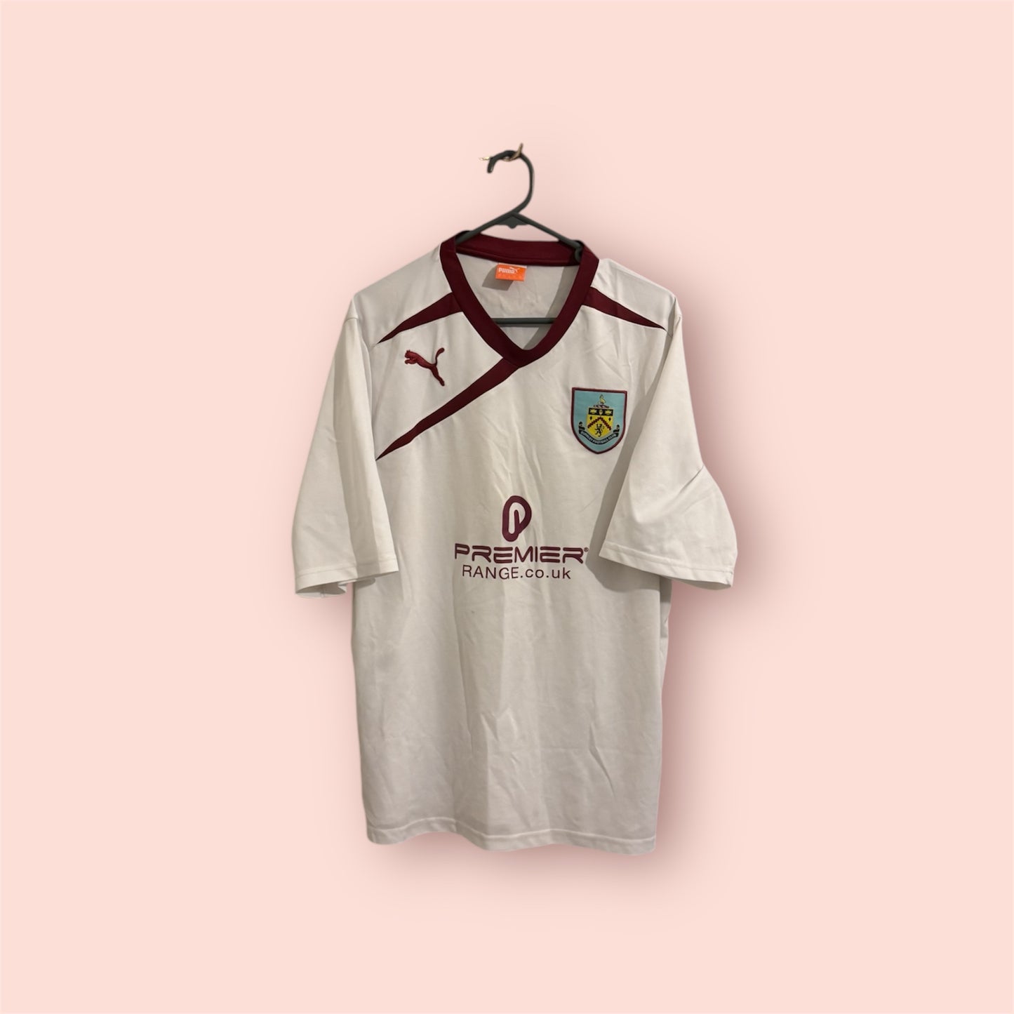 Burnley Football Shirt - Away - 2013 / 2014 - Large - #5 Jason Shackell - Rare