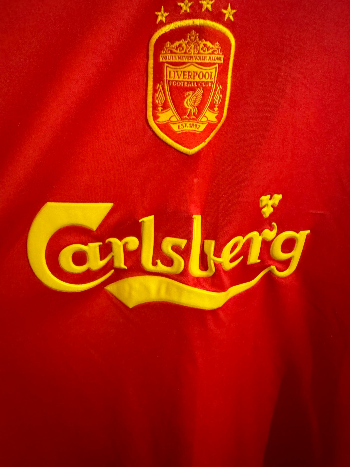 Liverpool Football Shirt - 2002 / 2003 - Home - European Version - XXL