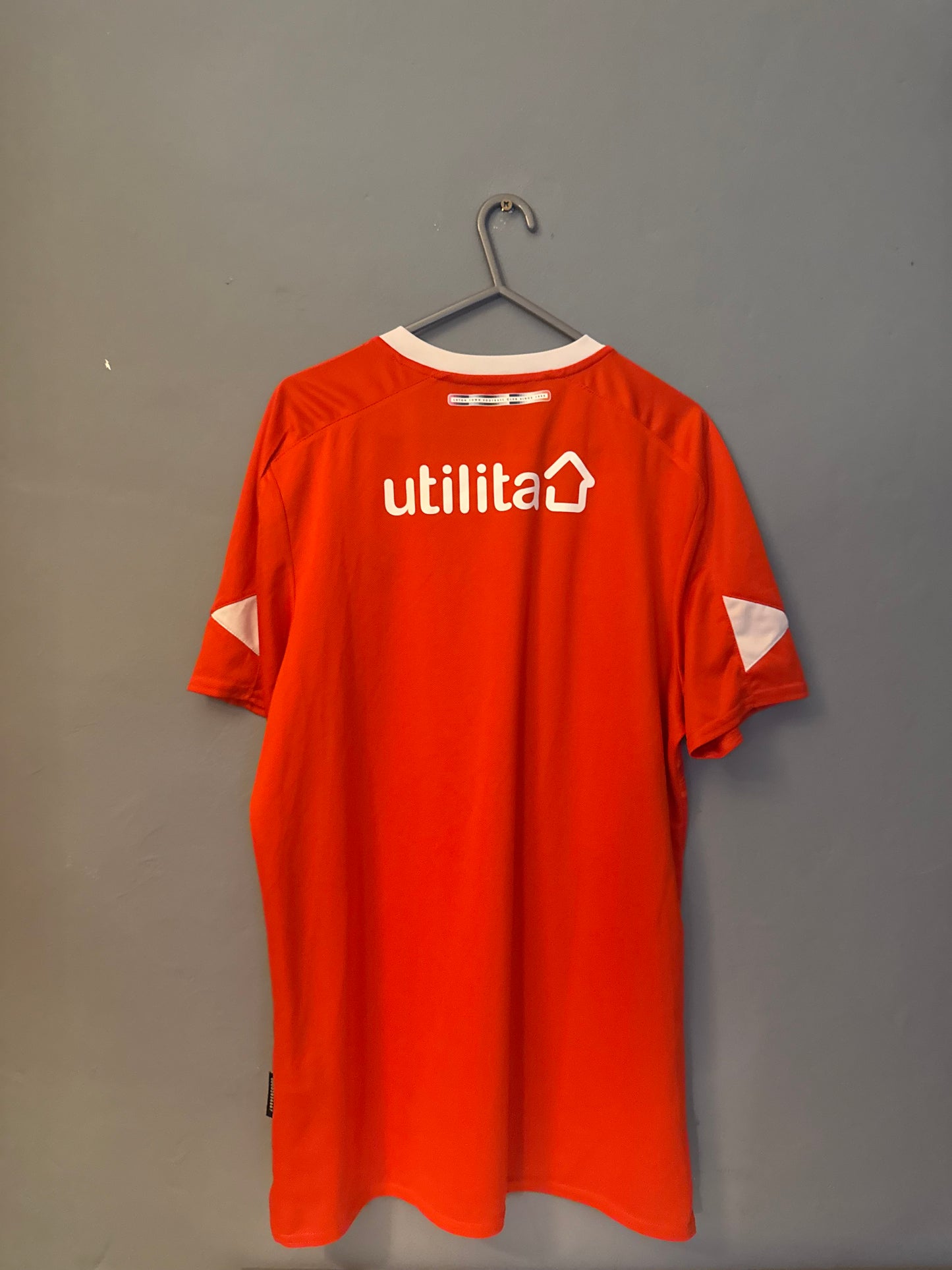 Luton Town Football Shirt - 2021 / 2022 - Home - Large