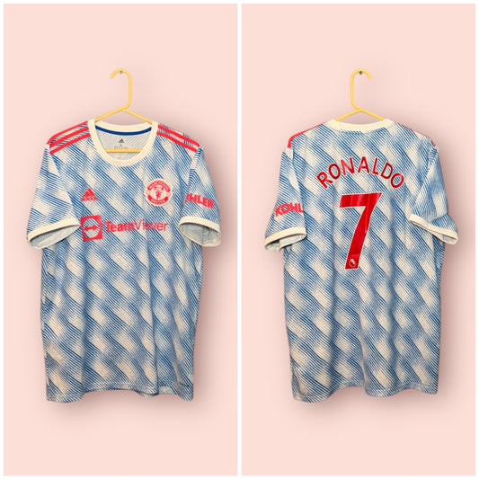 Manchester United Football Shirt - 2021 / 2022 - Away - XL - #7 Ronaldo