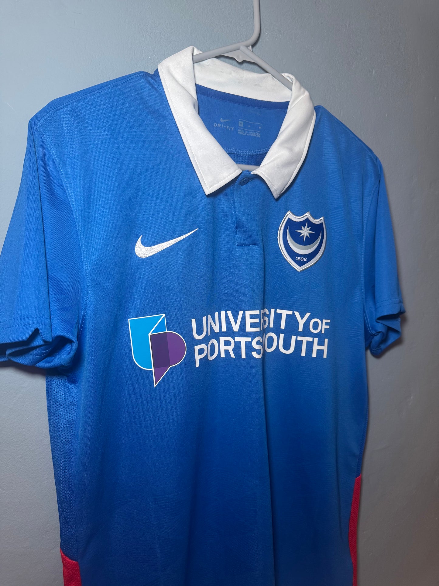 Portsmouth Football Shirt - 2020 / 2021 - Home - Medium