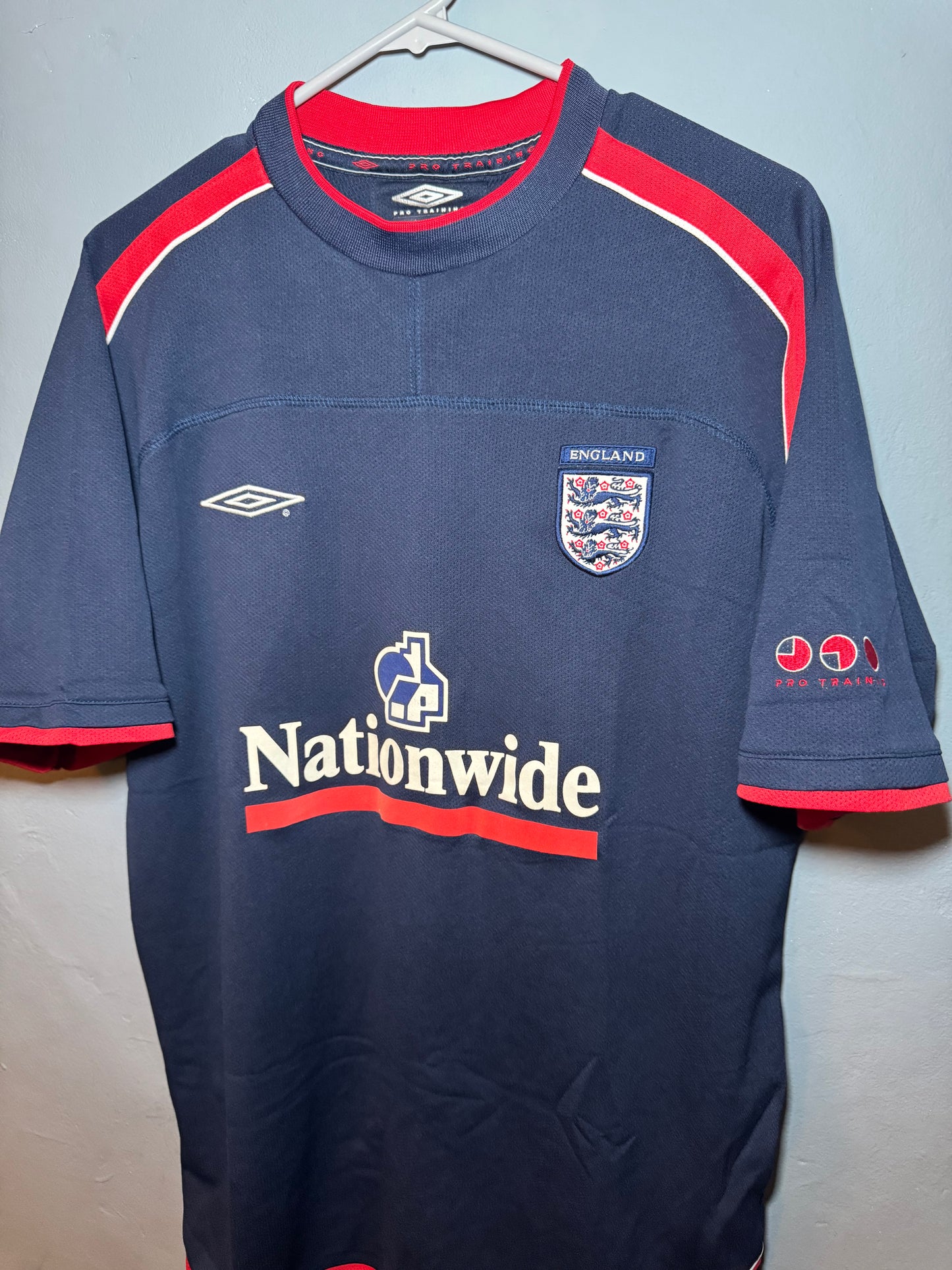 England Football Shirt - 2000 / 2001 / 2002 - Training - Medium