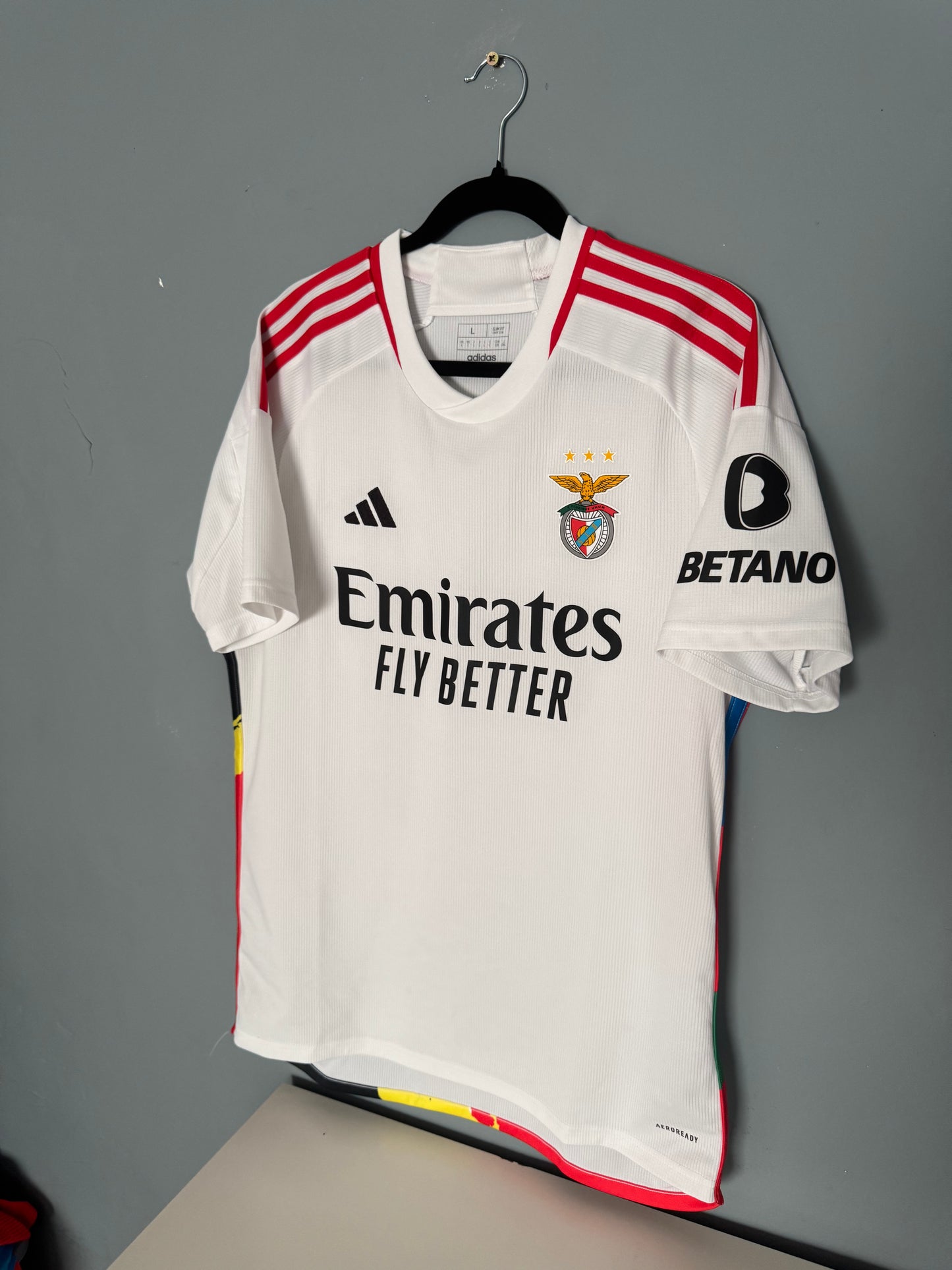 SL Benfica Football Shirt - 2023 / 2024 - Third - Large - #11 Angel Di Maria