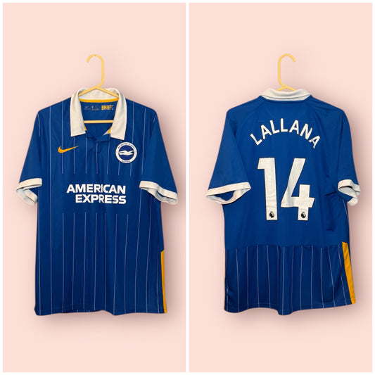 Brighton and Hove Albion Football Shirt - 2020 / 2021 - Home - XL - #14 Adam Lallana