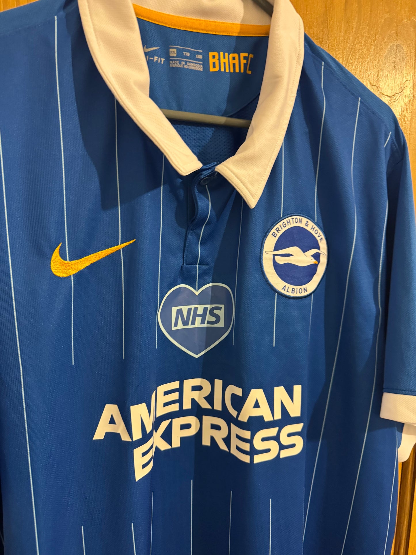 Brighton & Hove Albion Football Shirt - 2020 / 2021 / 2022 - Home - XXL - Rare