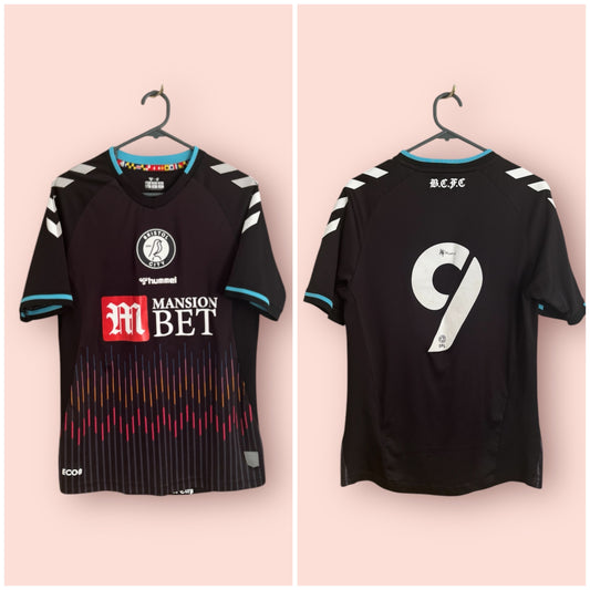 Bristol City Football Shirt - 2021 / 2022 - Away - Small - #9