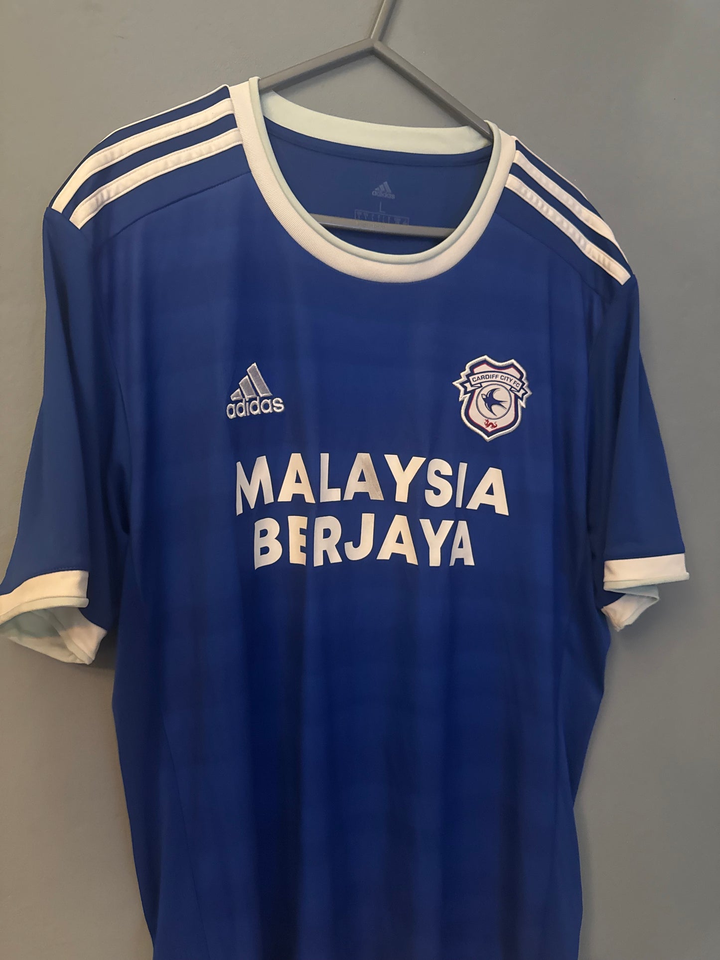 Cardiff City Football Shirt - 2020 / 2021 - Home - Large