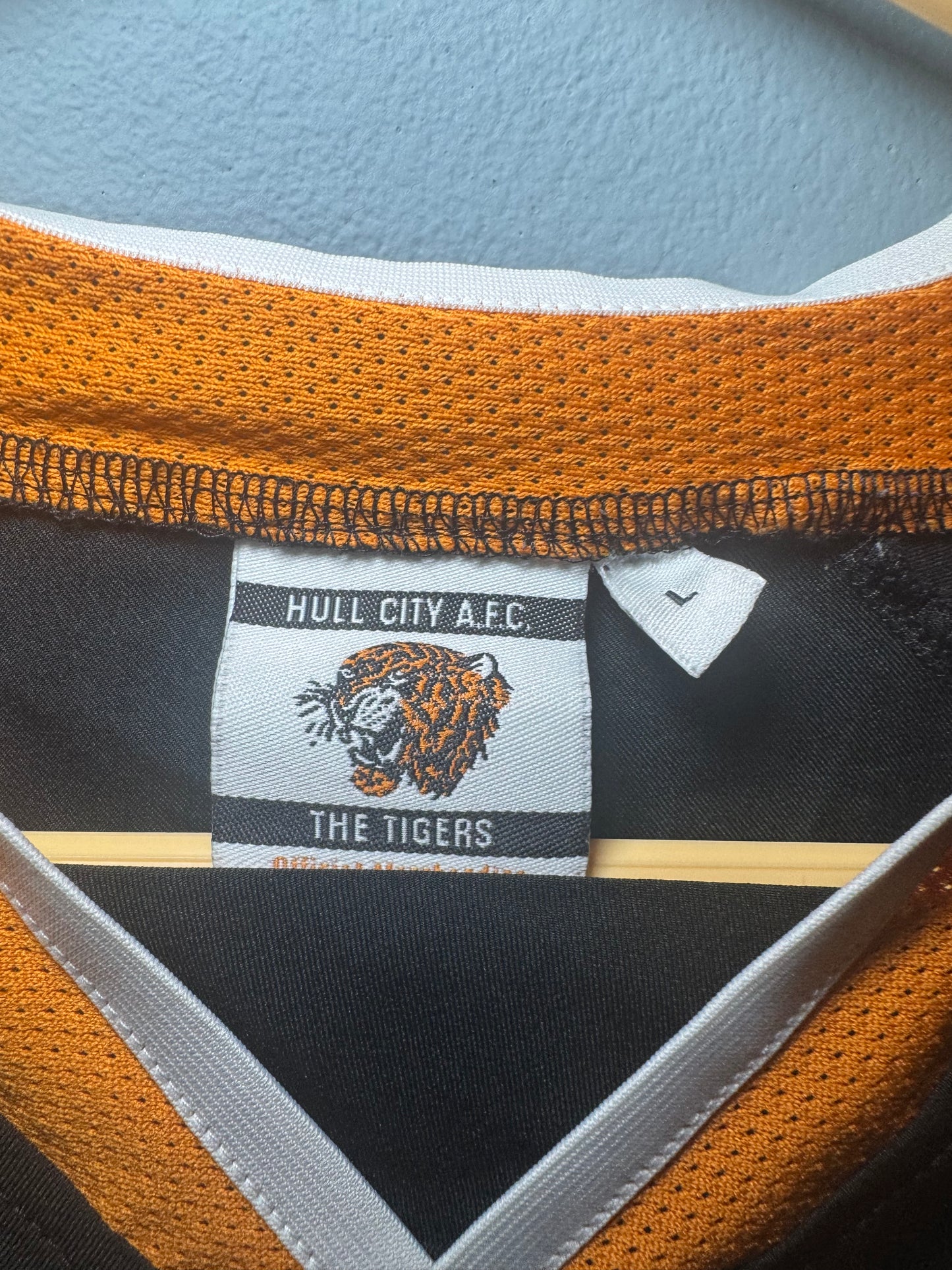 Hull City Football Shirt - 2005 / 2006 / 2007 - Away - Large
