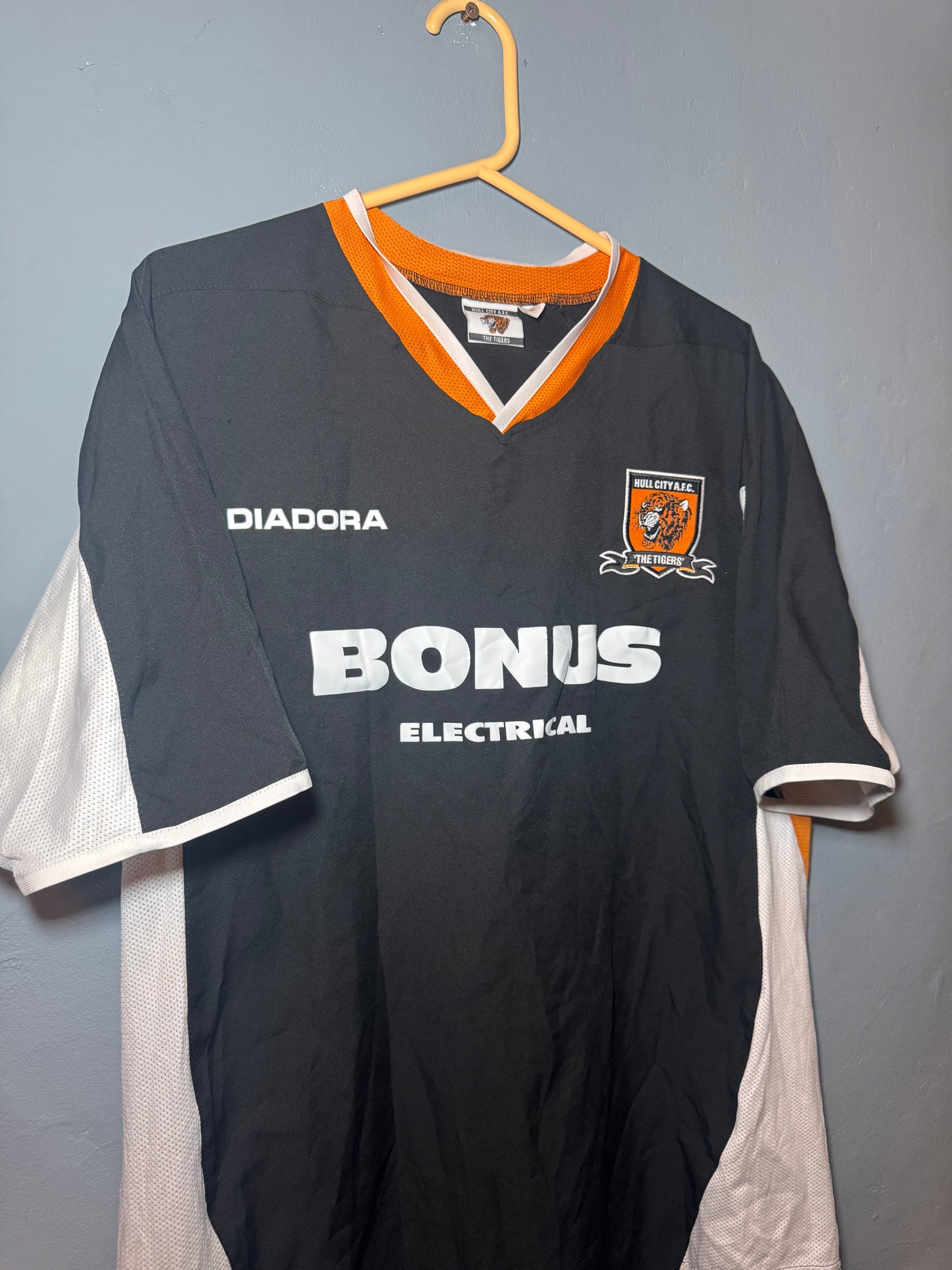 Hull City Football Shirt - 2005 / 2006 / 2007 - Away - Large
