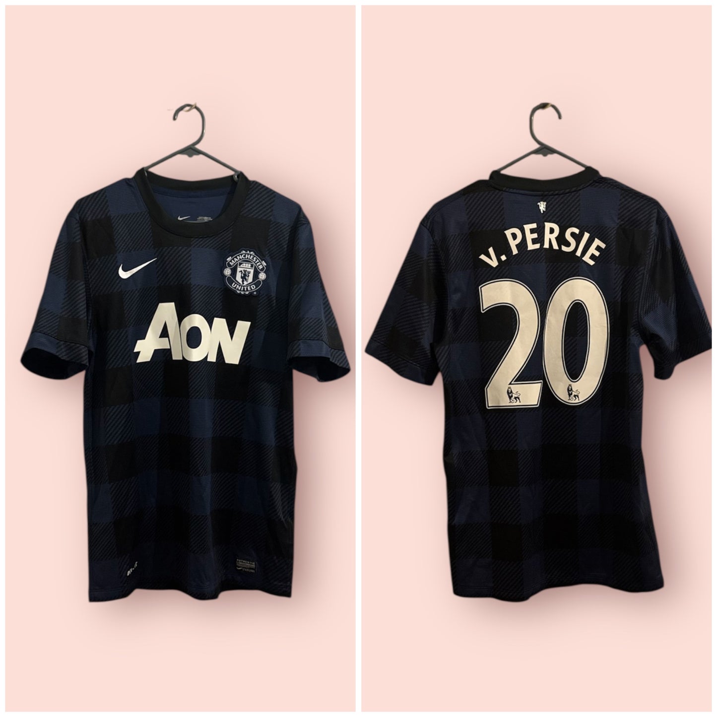 Manchester United Football Shirt - 2013 / 2014 - Away - Small - #20 van Persie