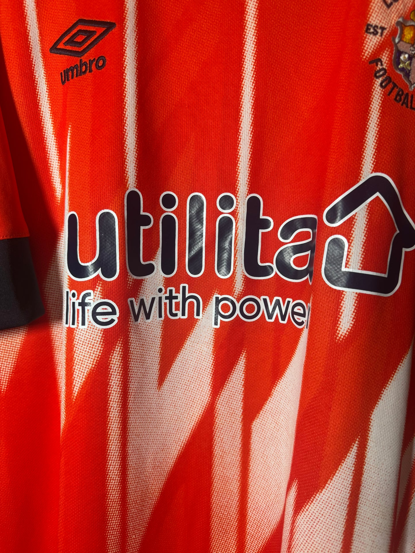 Luton Town Football Shirt - 2022 / 2023 - Home - XL