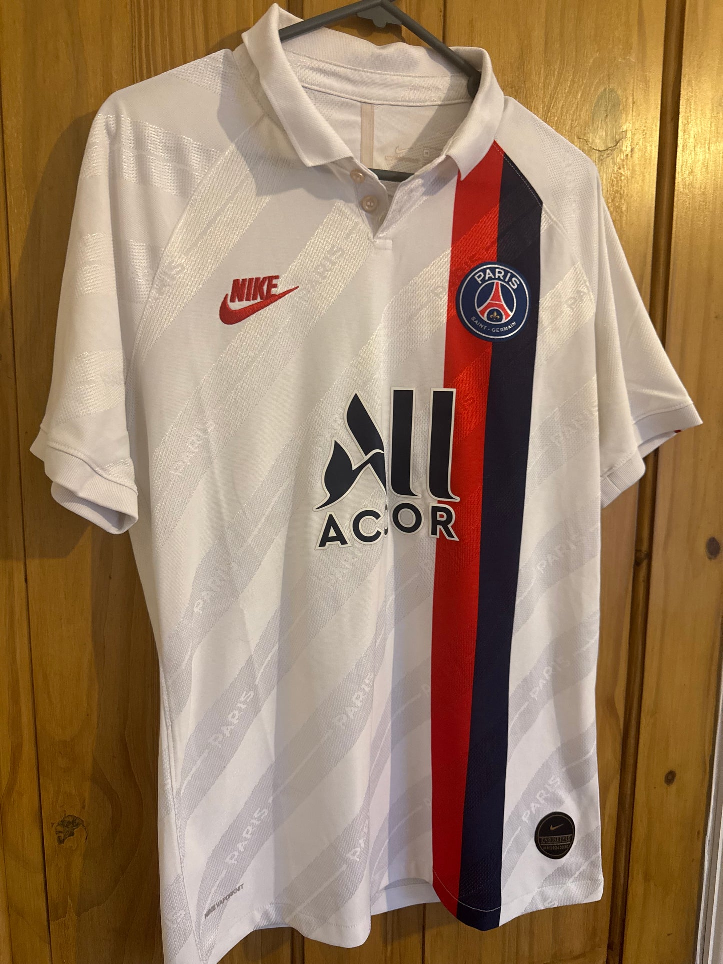 PSG Football Shirt - Paris Saint Germain - 2019 / 2020 - Third - Medium - VaporKnit