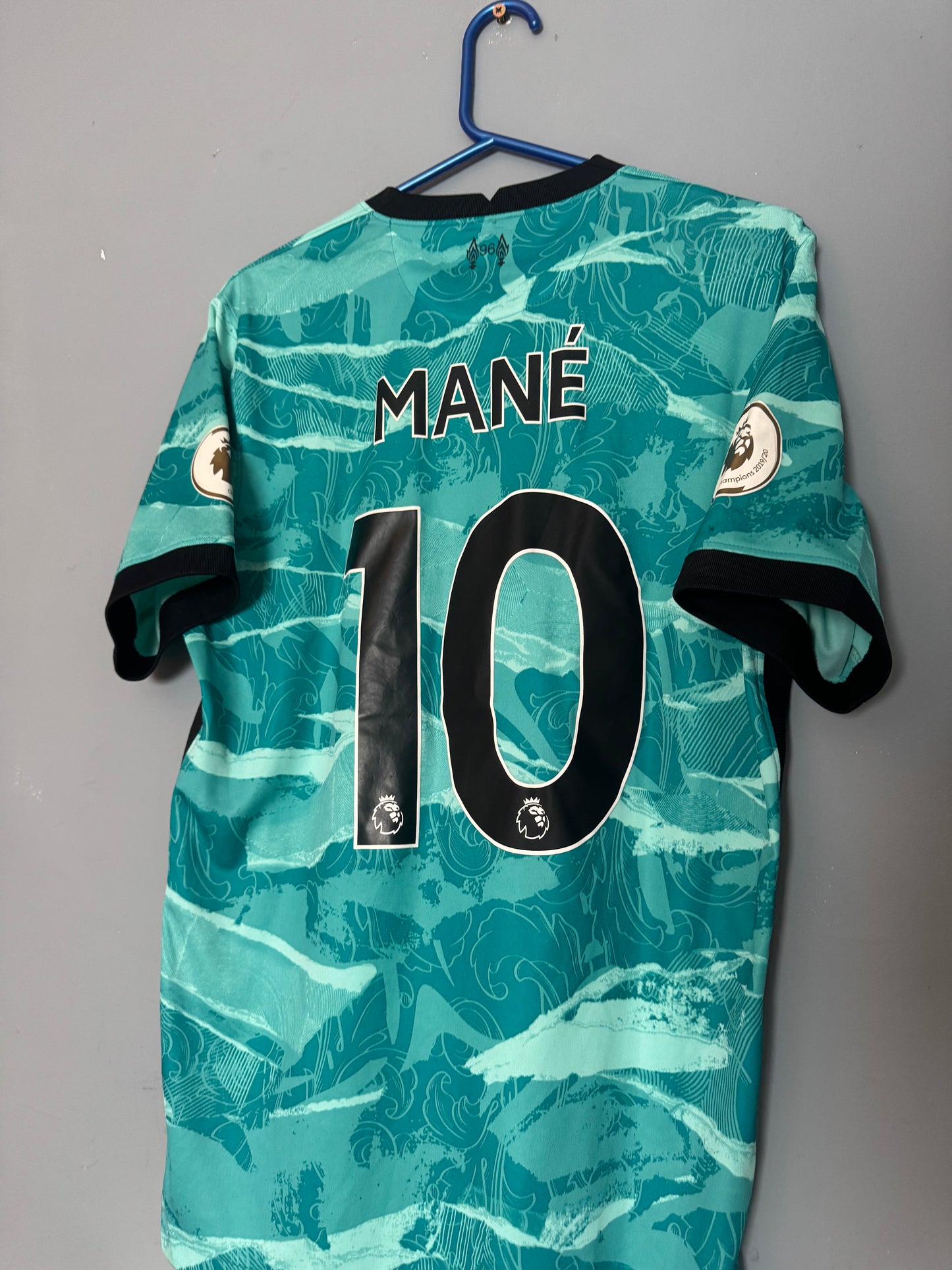Liverpool Football Shirt - 2020 / 2021 - Away - Medium - #10 Sadio Mane
