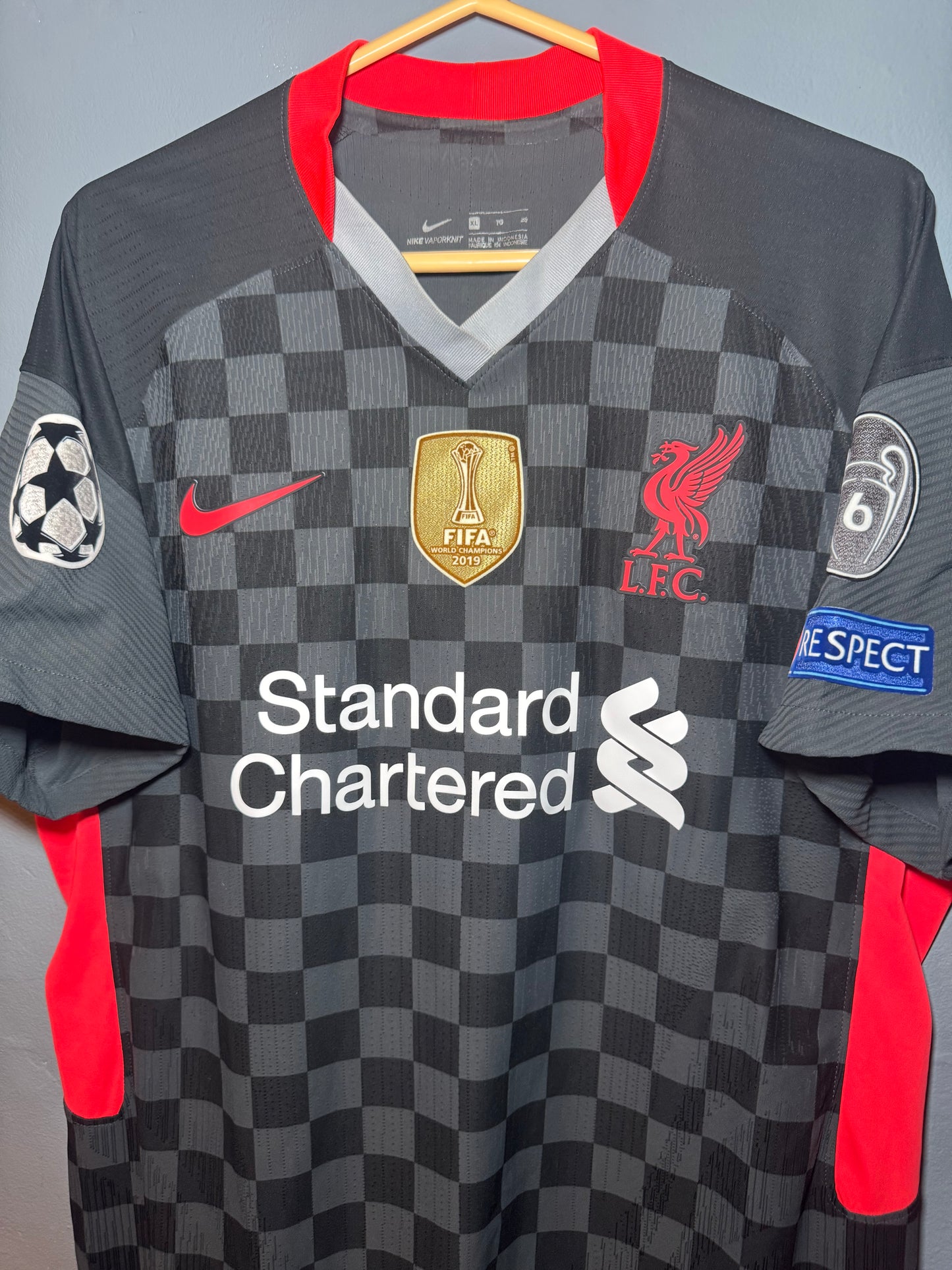 Liverpool Football Shirt - 2020 / 2021 - Third - XL - #6 Thiago - Vaporknit