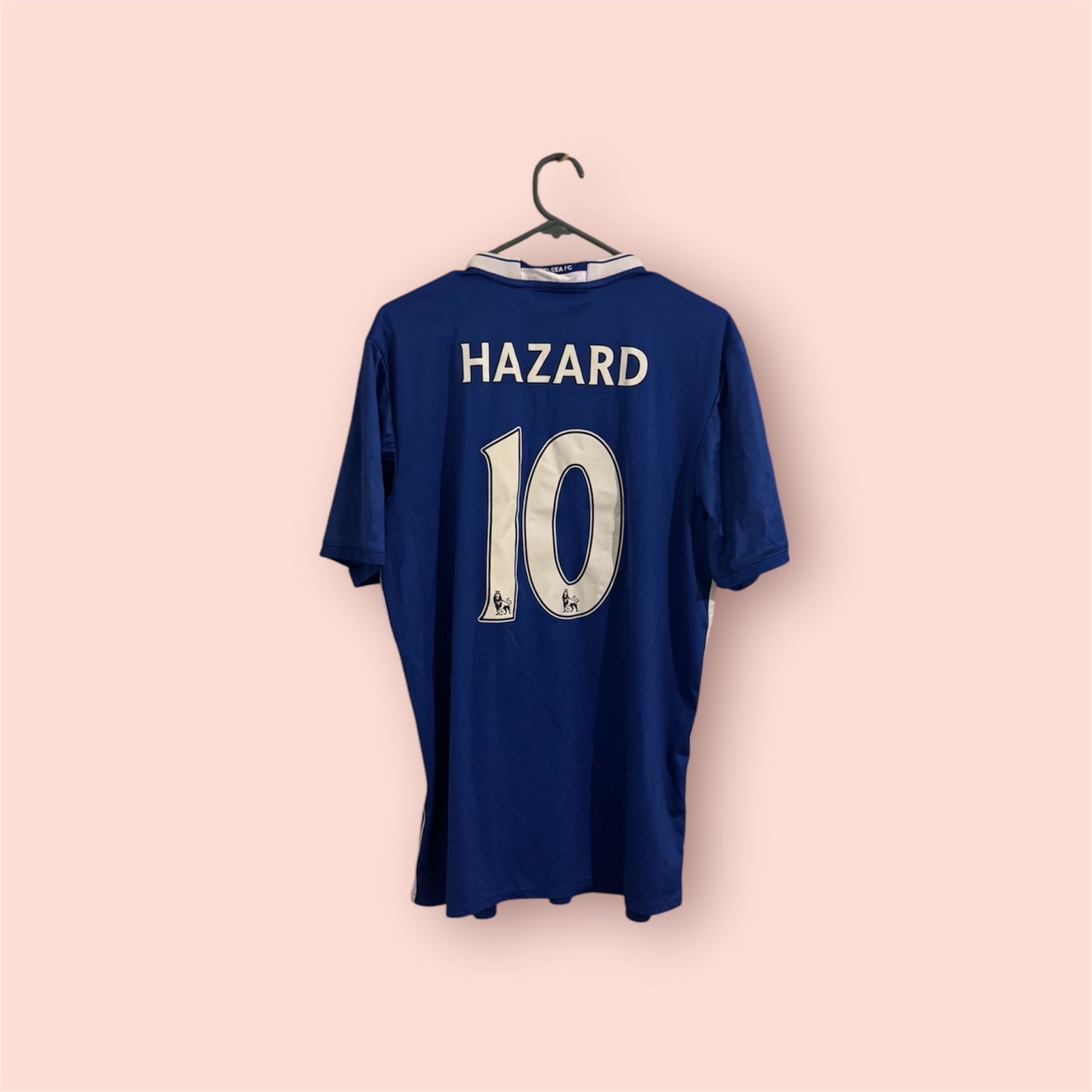 Chelsea Football Shirt - 2016 / 2017 - Home - Large - #10 Eden Hazard