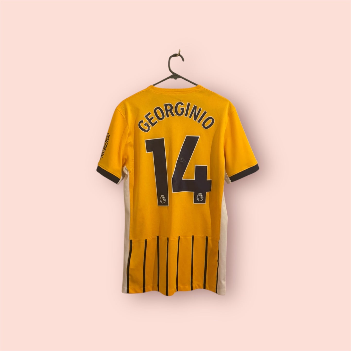 Brighton & Hove Albion Football Shirt - 2024 / 2025 - Away - #14 Georginio