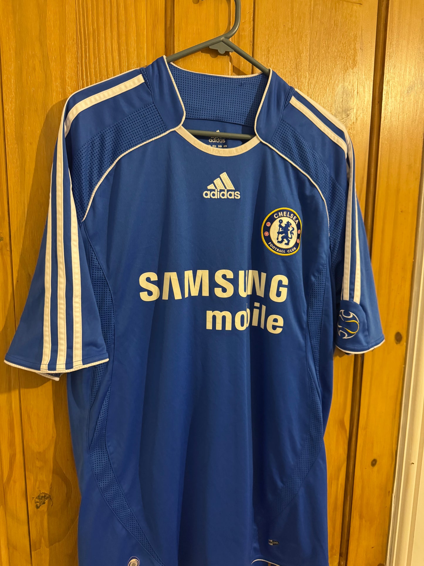Chelsea Football Shirt - 2007 / 2008 / 2009 - Home - Large - #13 Michael Ballack