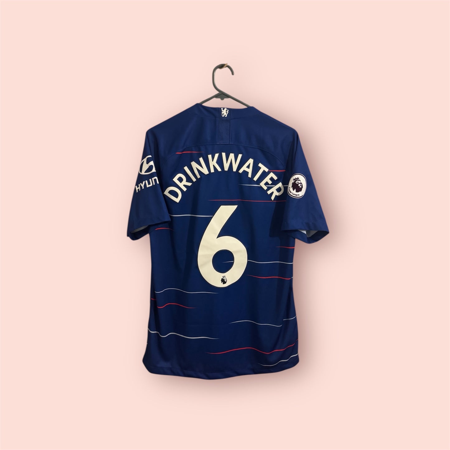 Chelsea Football Shirt - 2018 / 2019 - Home - Medium - #6 Danny Drinkwater
