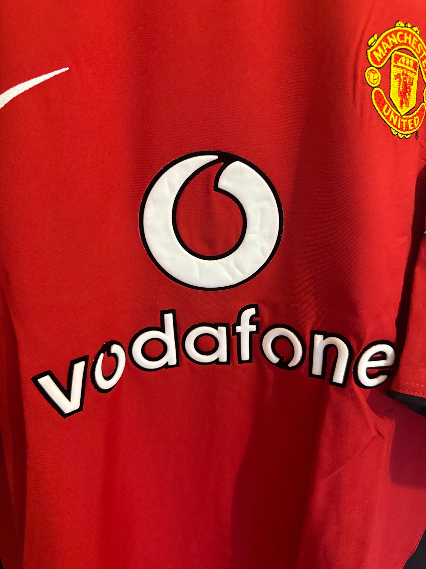 Manchester United Football Shirt - 2002 / 2003 / 2004 - Home - XL - #9 Saha