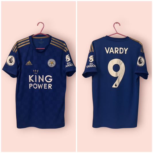 Leicester City Football Shirt - 2019 / 2020 - Home - Small - #9 Jamie Vardy