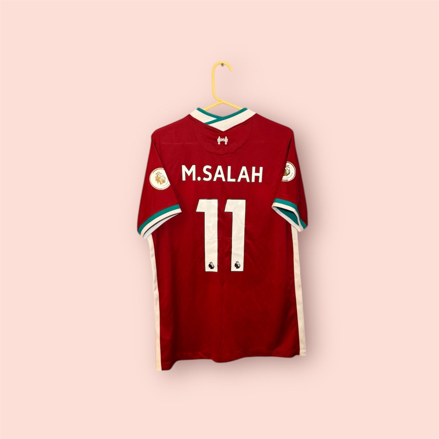 Liverpool Football Shirt - 2020 / 2021 - Home - Large - #11 Salah