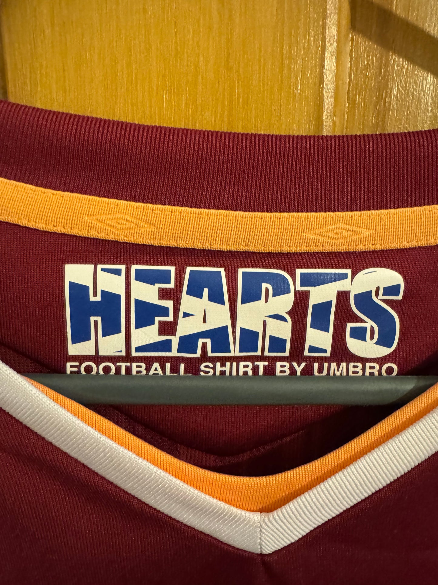 Heart Of Midlothian FC - Hearts Football Shirt - 2007 / 2008 - LS - XL - #9 Nade