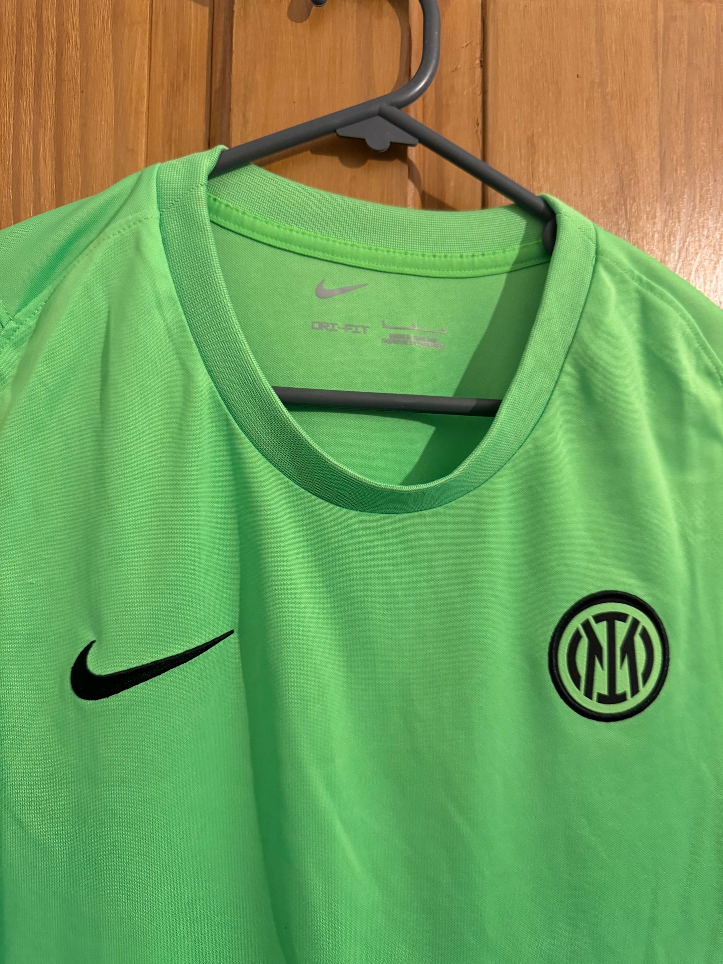 Inter Milan Football Shirt - 2021 / 2022 - Training Top - Large