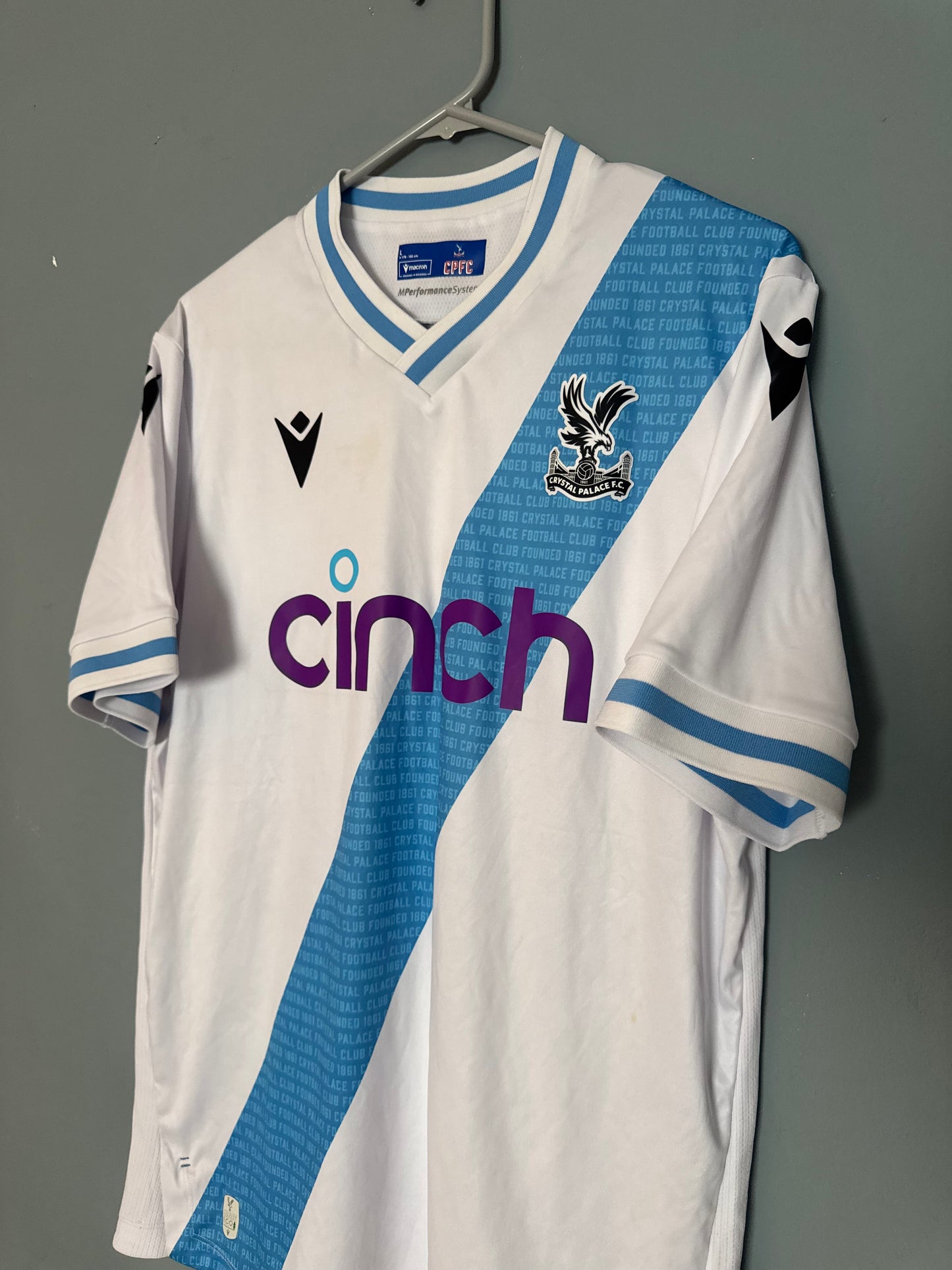 Crystal Palace Football Shirt - 2023 / 2024 - Away - Large - #16 Andersen
