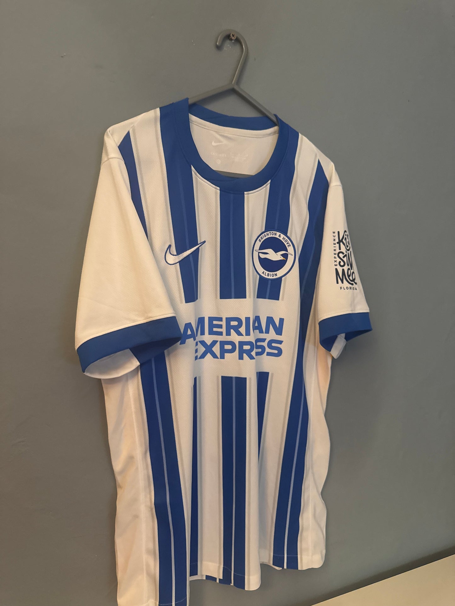 Brighton & Hove Albion Football Shirt - 2024 / 2025 - Home - Medium
