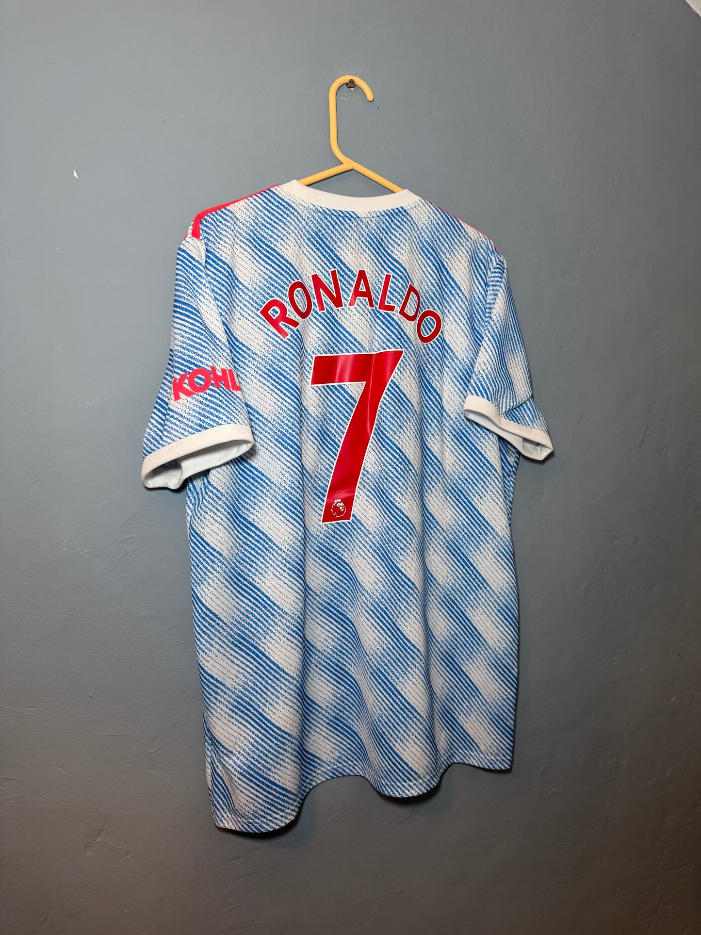 Manchester United Football Shirt - 2021 / 2022 - Away - XL - #7 Ronaldo
