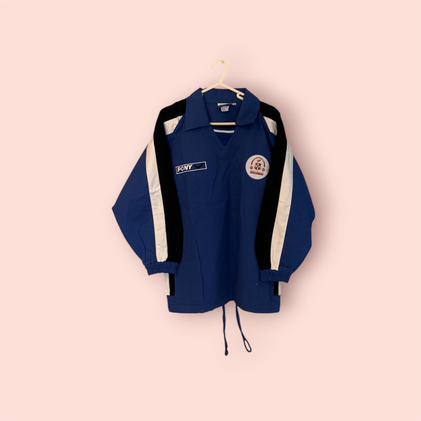 Luton Town Football Shirt - 1995 / 1996 / 1997 - Training Drill Top - Rare Vintage