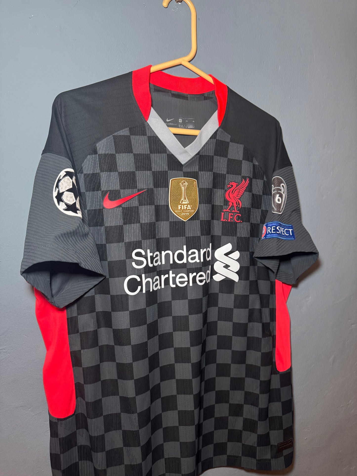 Liverpool Football Shirt - 2020 / 2021 - Third - XL - #6 Thiago - Vaporknit