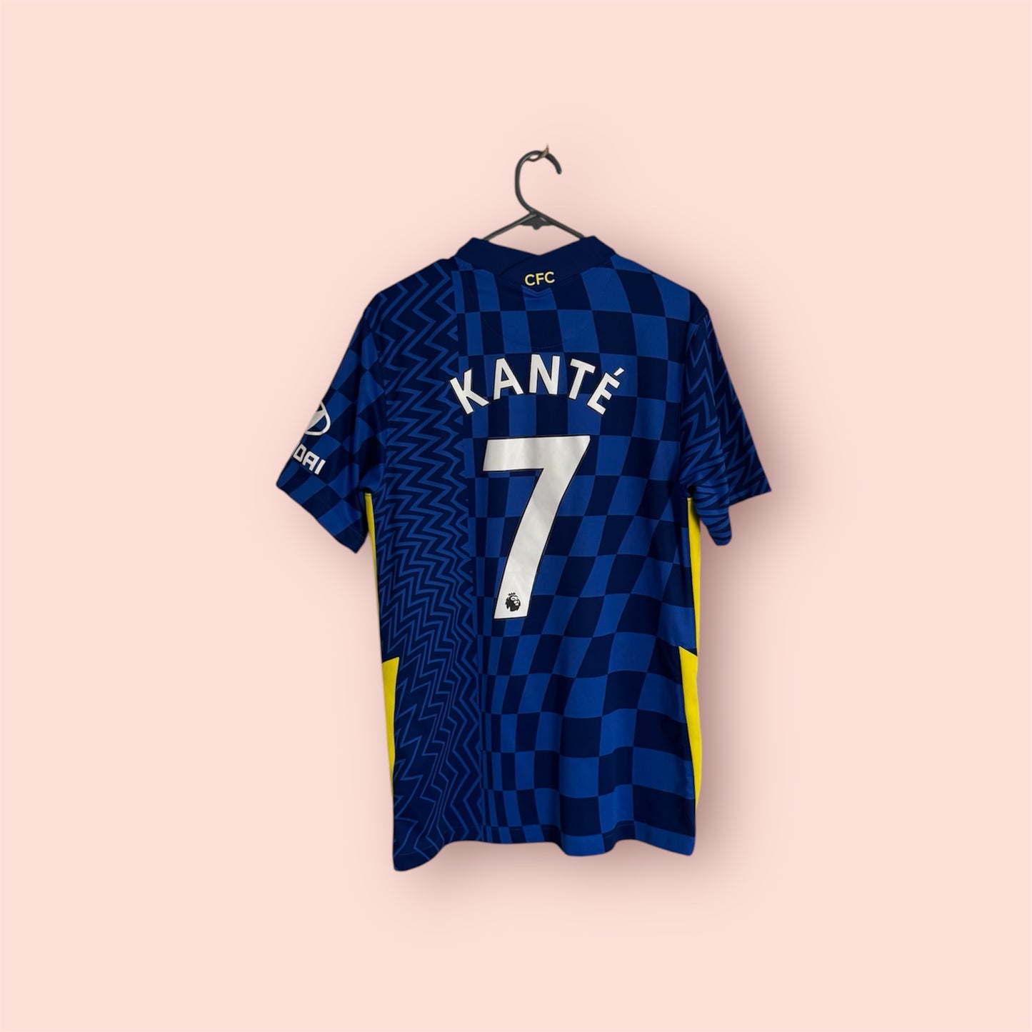 Chelsea Football Shirt - 2021 / 2022 - Home - Medium - #7 N’Golo Kante