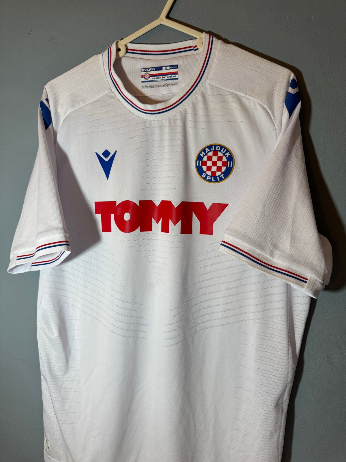 Hajduk Split Football Shirt - 2023 / 2024 - Home - XL - Rare