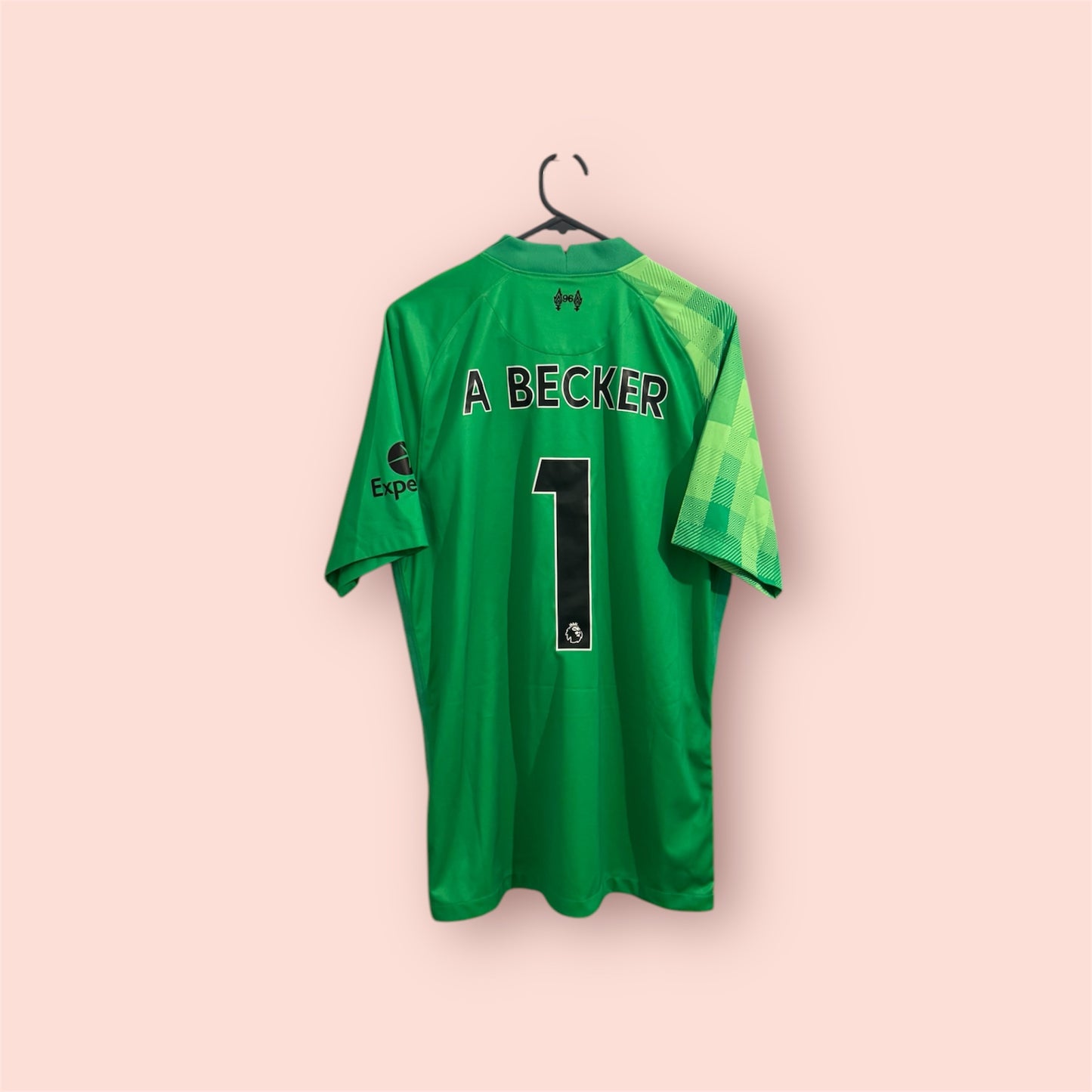 Liverpool Goalkeeper Football Shirt - 2021 / 2022 - Away - Large - #1 Alisson