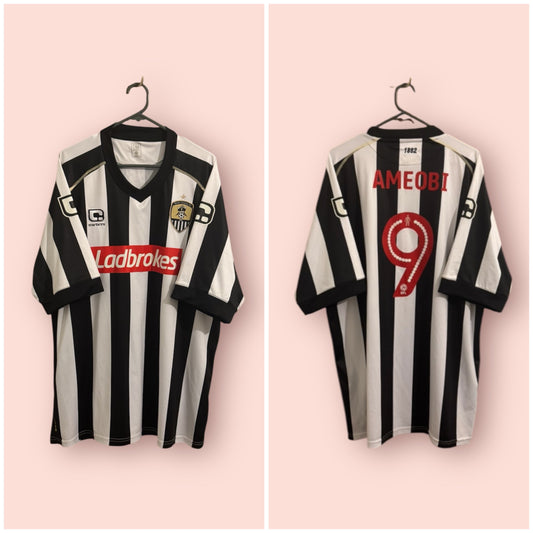 Notts County Football Shirt - 2016 / 2017 - Home - 3XL - #9 Shola Ameobi