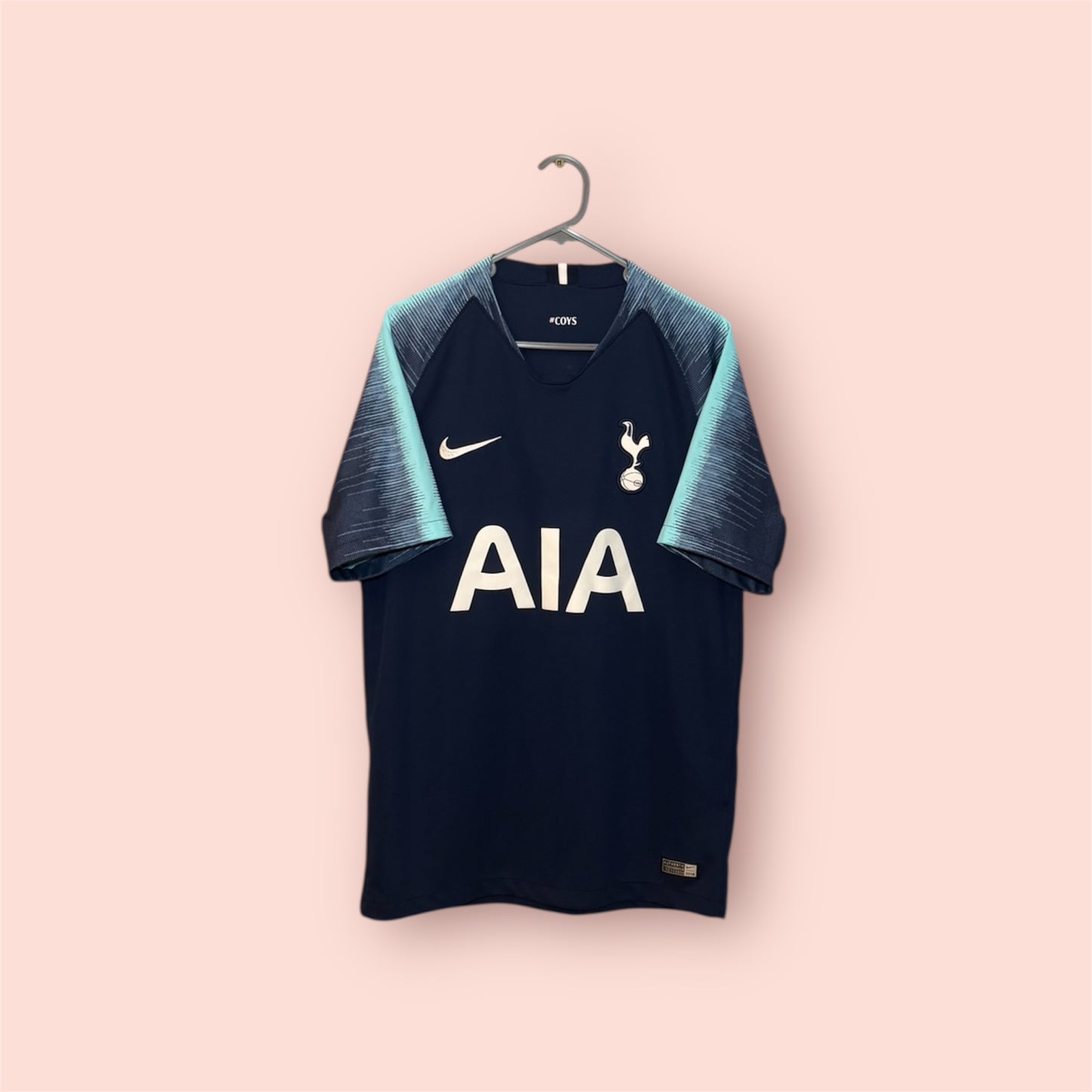 Tottenham Hotspur Football Shirt - 2018 / 2019 - Away - Medium - #4 Alderweireld