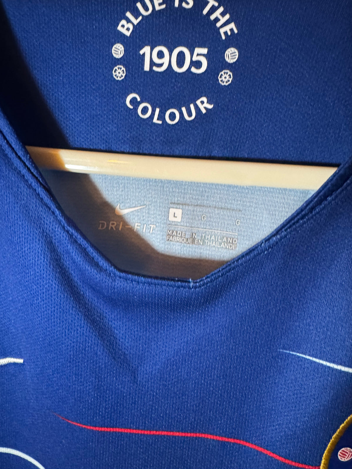 Chelsea Football Shirt - 2018 / 2019 - Home - Large - #10 Eden Hazard