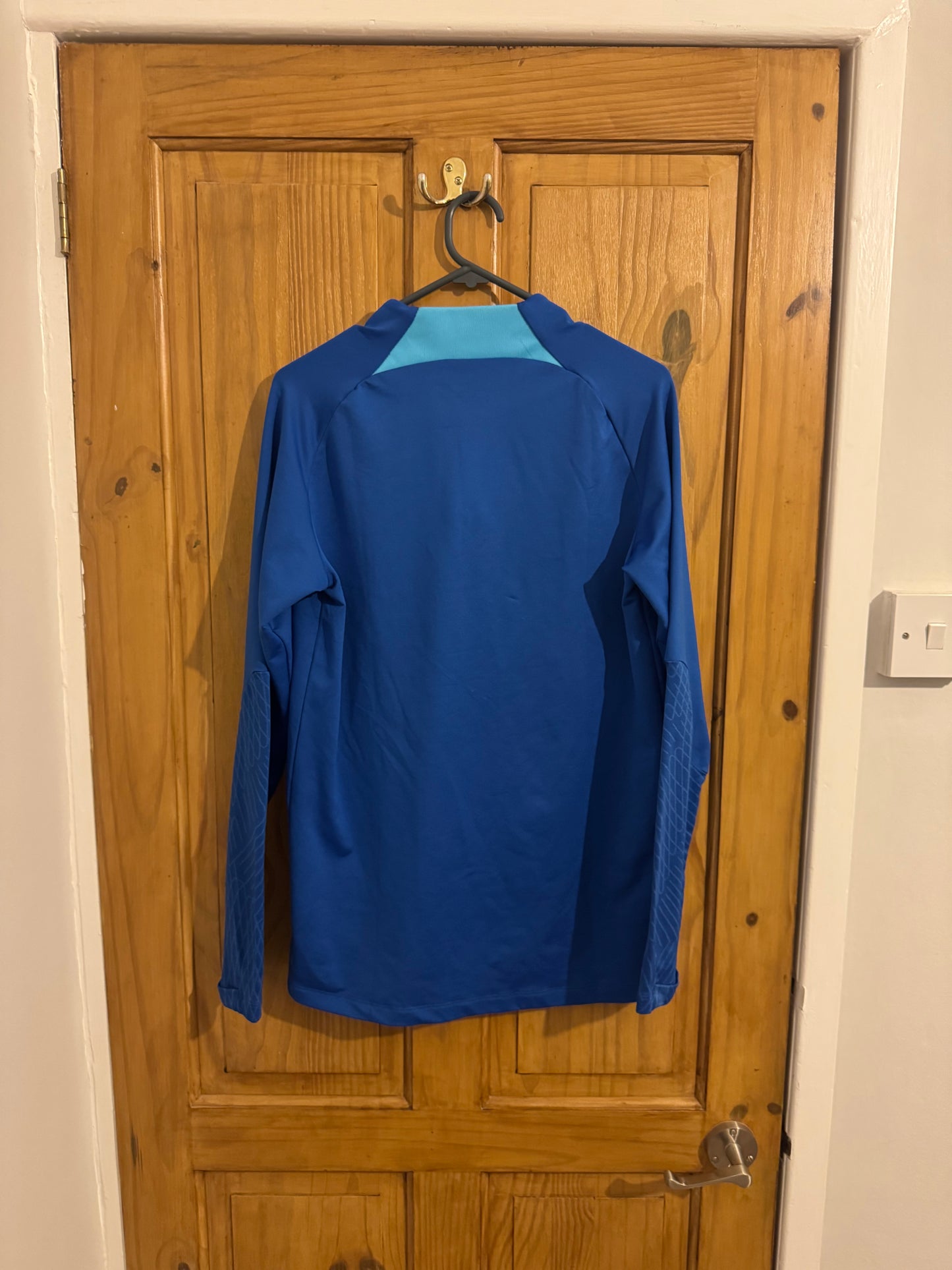 England Football Shirt - 2022 / 2023 / 2024 - 1/4 Zip Training Top - Medium