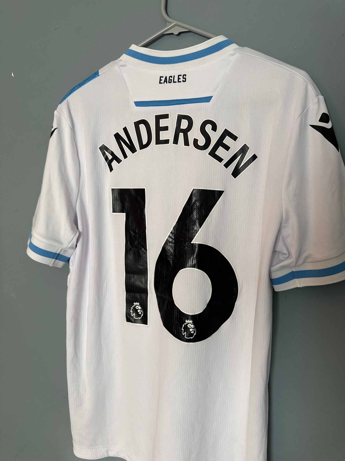 Crystal Palace Football Shirt - 2023 / 2024 - Away - Large - #16 Andersen