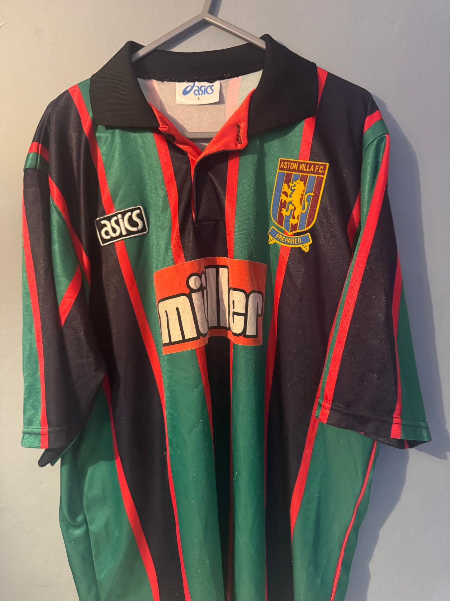 Aston Villa Football Shirt - 1993 / 1994 / 1995 - Away - Large - Rare