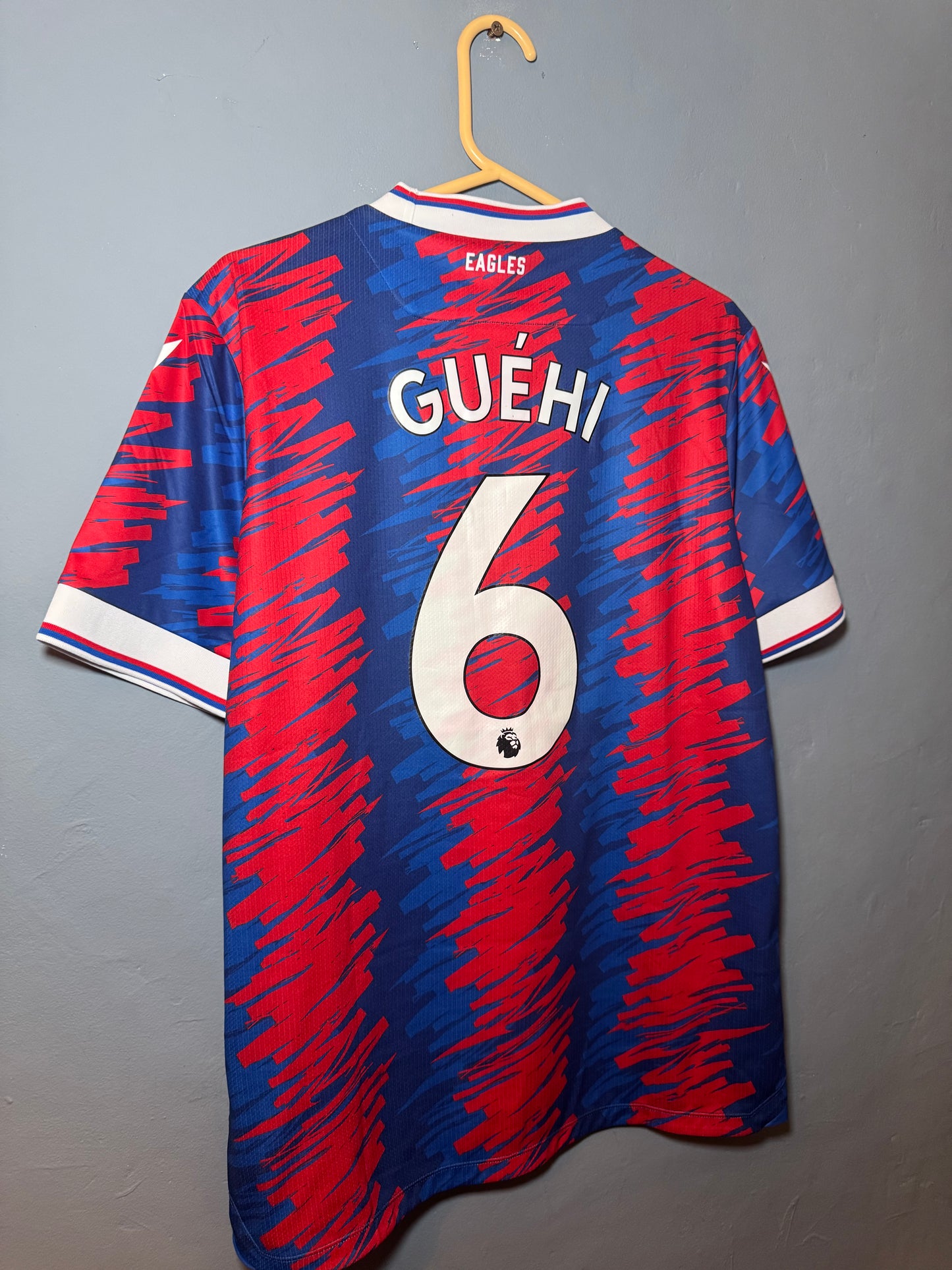 Crystal Palace Football Shirt - 2022 / 2023 - Home - Large - #6 Marc Guehi