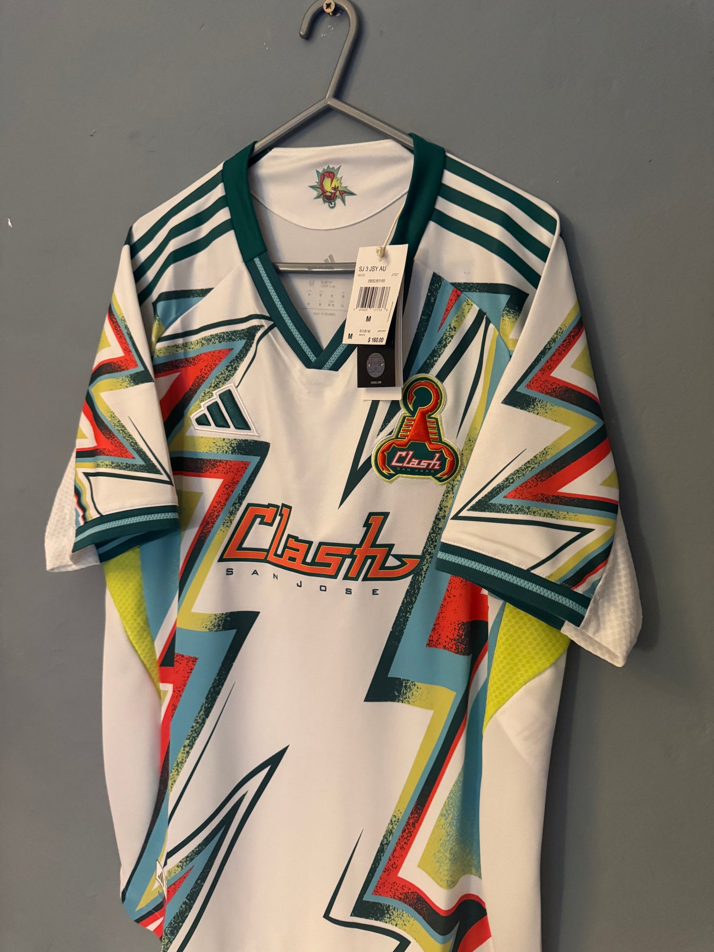 San Jose Earthquakes AUTHENTIC - 2025 - Third - San Jose Clash - Medium - BNWT