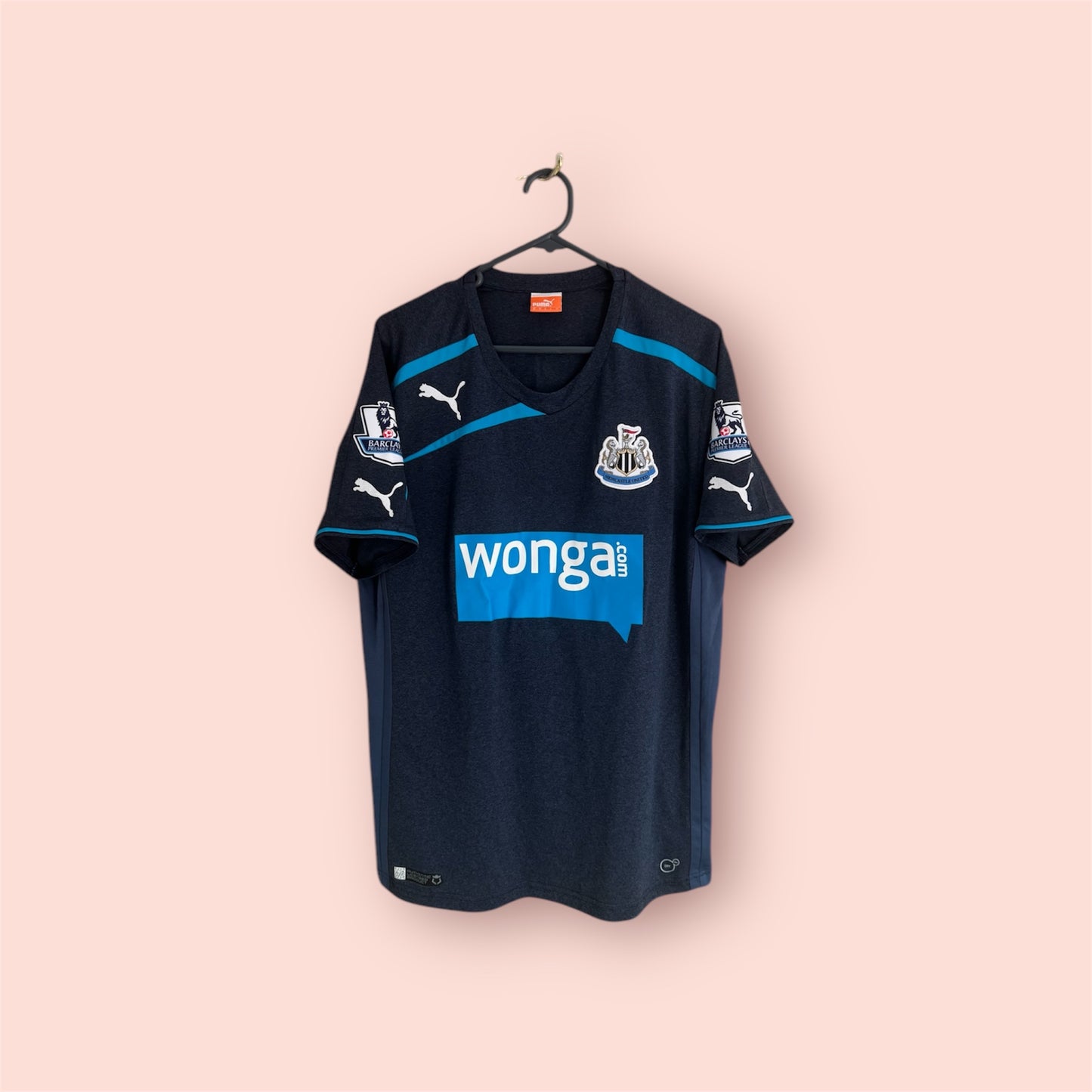 Newcastle Football Shirt - 2013 / 2014 - Away - Medium - #2 Fabricio Coloccini
