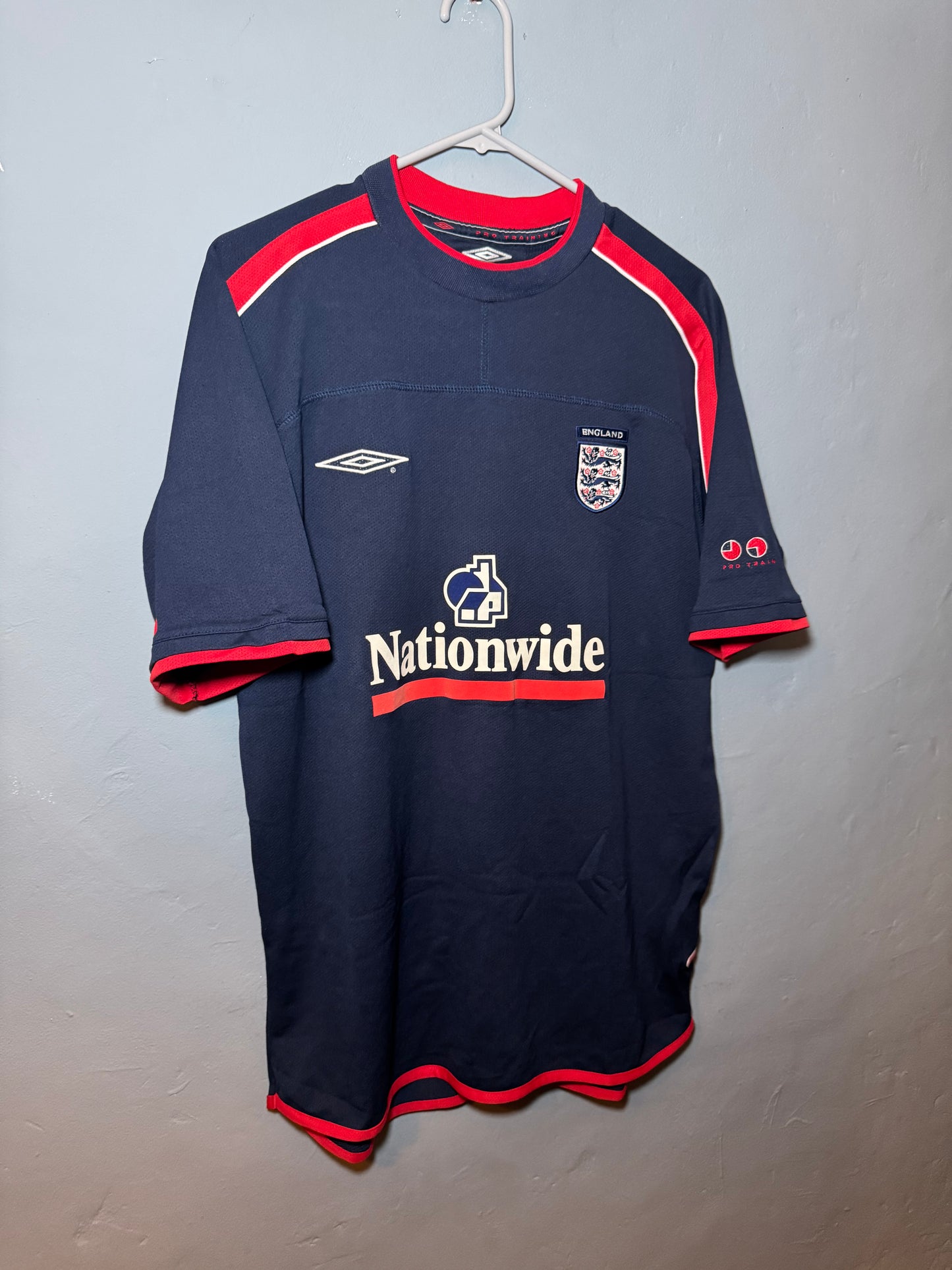 England Football Shirt - 2000 / 2001 / 2002 - Training - Medium
