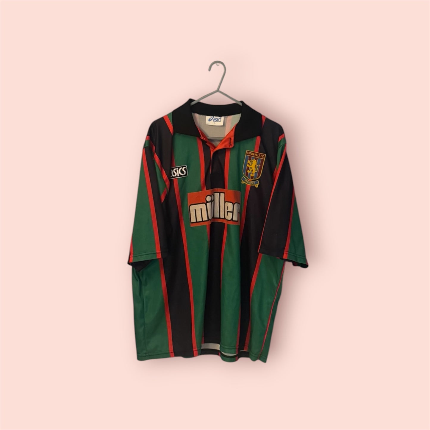 Aston Villa Football Shirt - 1993 / 1994 / 1995 - Away - Large - Rare