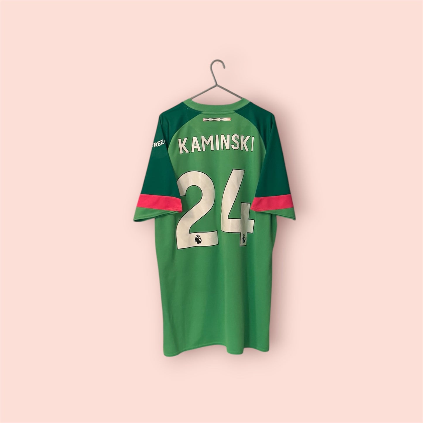 Luton Town Football Shirt - 2023 / 2024 - Home - GK Goalkeeper - XL - #24 Kaminski