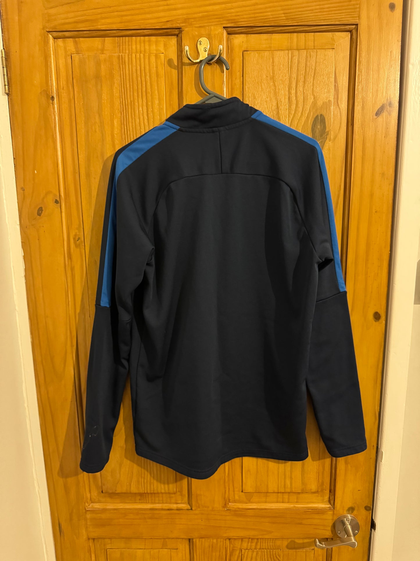 Portsmouth Football Shirt - Nike 1/4 Zip - Training Top - 2018 / 2019 - Small