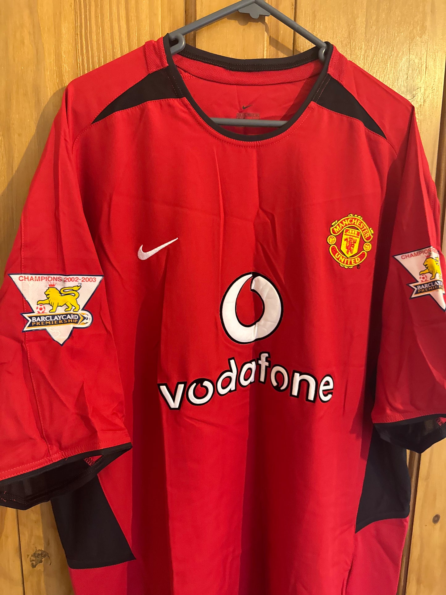 Manchester United Football Shirt - 2002 / 2003 / 2004 - Home - XXL - #10 Ruud van Nistelrooy